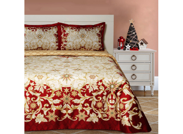 Комплект постельного белья Этель Королевская звезда мако-сатин двуспальный евро