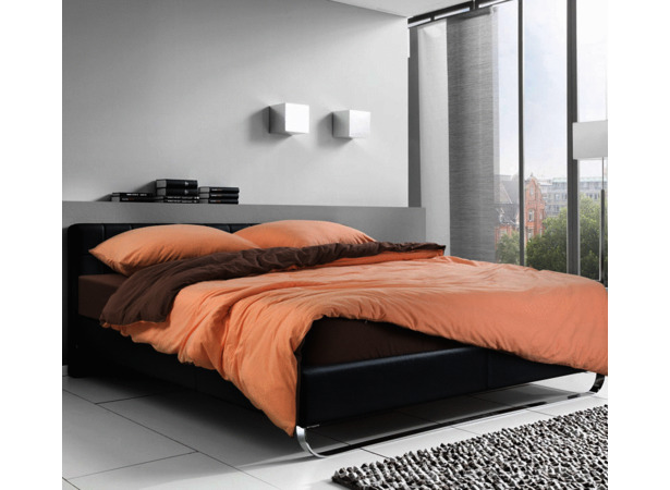 Комплект постельного белья Текс-Дизайн Персиковая карамель трикотаж двуспальный