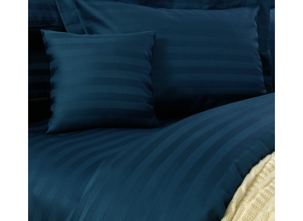 Комплект постельного белья Морская нимфа страйп-сатин двуспальный (с европростыней)