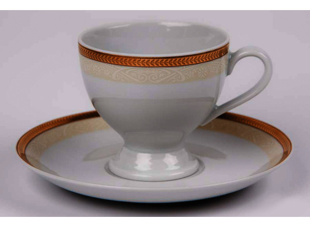 Набор для чая Кристина 702700 (чашка 145 мл + блюдце) на 6 персон 12 предметов