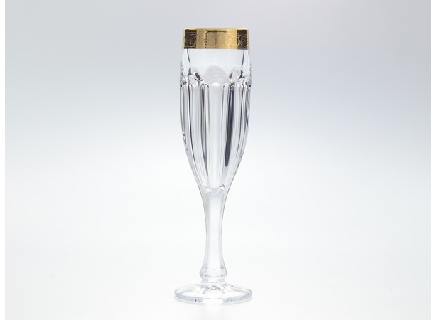 Набор фужеров для шампанского Сафари Золото 150 мл 6 шт