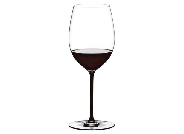 Фужер Fatto a Mano Cabernet/Merlot 625 мл (с черной ножкой)