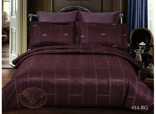 Комплект постельного белья Cleo Royal Jacquard Лави жаккард двуспальный евро