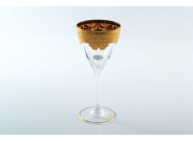 Набор бокалов для вина Natalia Golden Ivory 210 мл 6 шт