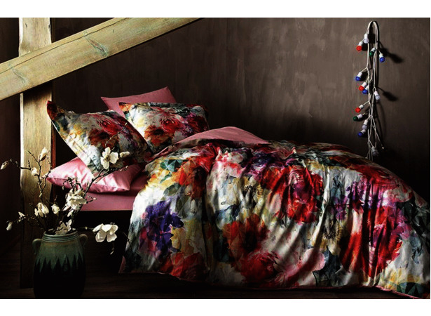 Комплект постельного белья Tac Premium Digital Lindsay сатин-делюкс двуспальный евро