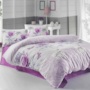 Комплект постельного белья Irina Home Sienna lila ранфорс двуспальный евро
