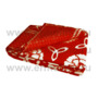 Одеяло байковое Ермолино 100х140 см (красное)