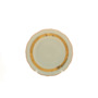 Набор тарелок Мария Луиза Золотая лента Слоновая кость 27 см 6 шт