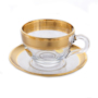 Набор для чая Золотая дорожка (чашка + блюдце) на 6 персон