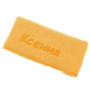 Подарочное полотенце с вышивкой Tac Ксения 50х90 см (светло-желтое)