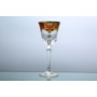Набор бокалов для вина Natalia Golden Red Decor 220 мл 6 шт