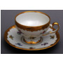 Набор для чая Мейсенский цветок 1016 (чашка 210 мл + блюдце) 2 предмета