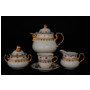Чайный сервиз Менуэт Золотой орнамент на 6 персон 15 предметов