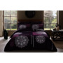Комплект постельного белья Tac Satin Delux Milla (фиолетовый) сатин-делюкс двуспальный евро