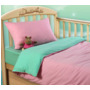 Комплект постельного белья Текс-Дизайн Розовая свежесть трикотаж детский
