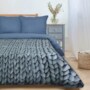 Комплект постельного белья Этель Мягкие сны синий мако-сатин двуспальный евро