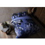 Комплект постельного белья Tac Serah (синий) сатин двуспальный евро