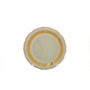 Набор тарелок Мария Луиза Золотая лента Слоновая кость 25 см 6 шт
