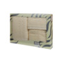 Комплект махровых полотенец Valentini TR161 (кремовый) 30х50 см 50х100 см 100х150 см 3 шт