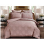 Комплект постельного белья Cleo Soft Cotton Эльзас (светло-розовый) сем