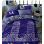 Комплект постельного белья Liliya Italy (фиолетовый) микрофибра двуспальный евро