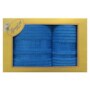 Набор махровых полотенец Grand Stil Восторг (голубой) 48х90 см 68х135 см 2 шт