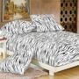 Комплект постельного белья Liliya Zebra (серый) микрофибра 15 сп