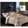 Комплект постельного белья Cleo Растительный орнамент на кремовом фоне сатин двуспальный