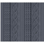 Плед Текс-Дизайн Вязаный (серый) 200х220 см