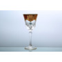 Набор бокалов для вина Natalia Golden Red Decor 280 мл 6 шт