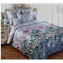 Комплект постельного белья Фламинго 2 сатин двуспальный (с европростыней)