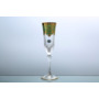 Набор фужеров для шампанского Natalia Golden Turquoise Decor 180 мл 6 шт