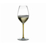 Фужер Fatto a Mano Champagne Wine Glass 445 мл (с желтой ножкой)