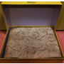 Комплект постельного белья Marize Узоры на бежевом фоне жаккард двуспальный евро (нав 70х70 см)