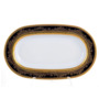 Блюдо овальное Constanza Cobalt Gold 9320 24 см