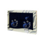 Комплект полотенец Valentini Juggler (синий) 30х50 см 50х100 см 70х140 см 3 шт