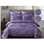 Комплект постельного белья Cleo Duval (фиолетовый) сатин-жаккард евро макси