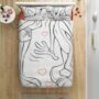 Комплект детского постельного белья Tac Bugs Bunny&Lola amour ранфорс двуспальный евро