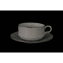 Набор чайных пар Бернадотт платина 2021 (чашка 470 мл + блюдце) на 6 персон 12 предметов