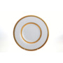 Блюдо Constanza Diamond White Gold 32 см круглое