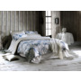 Комплект постельного белья Issimo Deco Rose бело-голубой евро макси