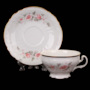 Набор для чая Бернадот Серая роза золото (чашка 205 мл + блюдце) на 6 персон 12 предметов