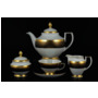Чайный сервиз Rio Black gold на 6 персон 15 предметов