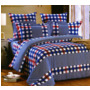 Комплект постельного белья Сайлид A-154 (синий) поплин двуспальный