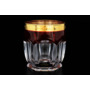 Набор стаканов для виски Сафари рубин 250 мл