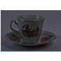 Набор для чая Бернадот Охота (чашка 200 мл + блюдце) на 6 персон 12 предметов (высокие)