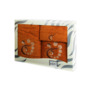 Полотенце махровое Valentini Fantasy (оранжевое) 30х50 см