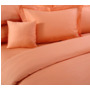 Комплект постельного белья Нежный персик сатин евро макси