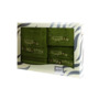 Комплект полотенец Valentini Ensue (зеленый) 30х50 см 50х100 см 100х150 см 3 шт