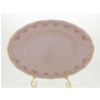 Блюдо овальное Соната Розовый фарфор 0158 32 см